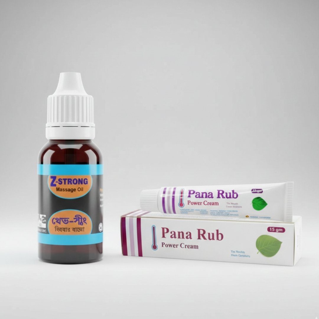 Vicsum Massage Oil & Pana Rup Power Cream